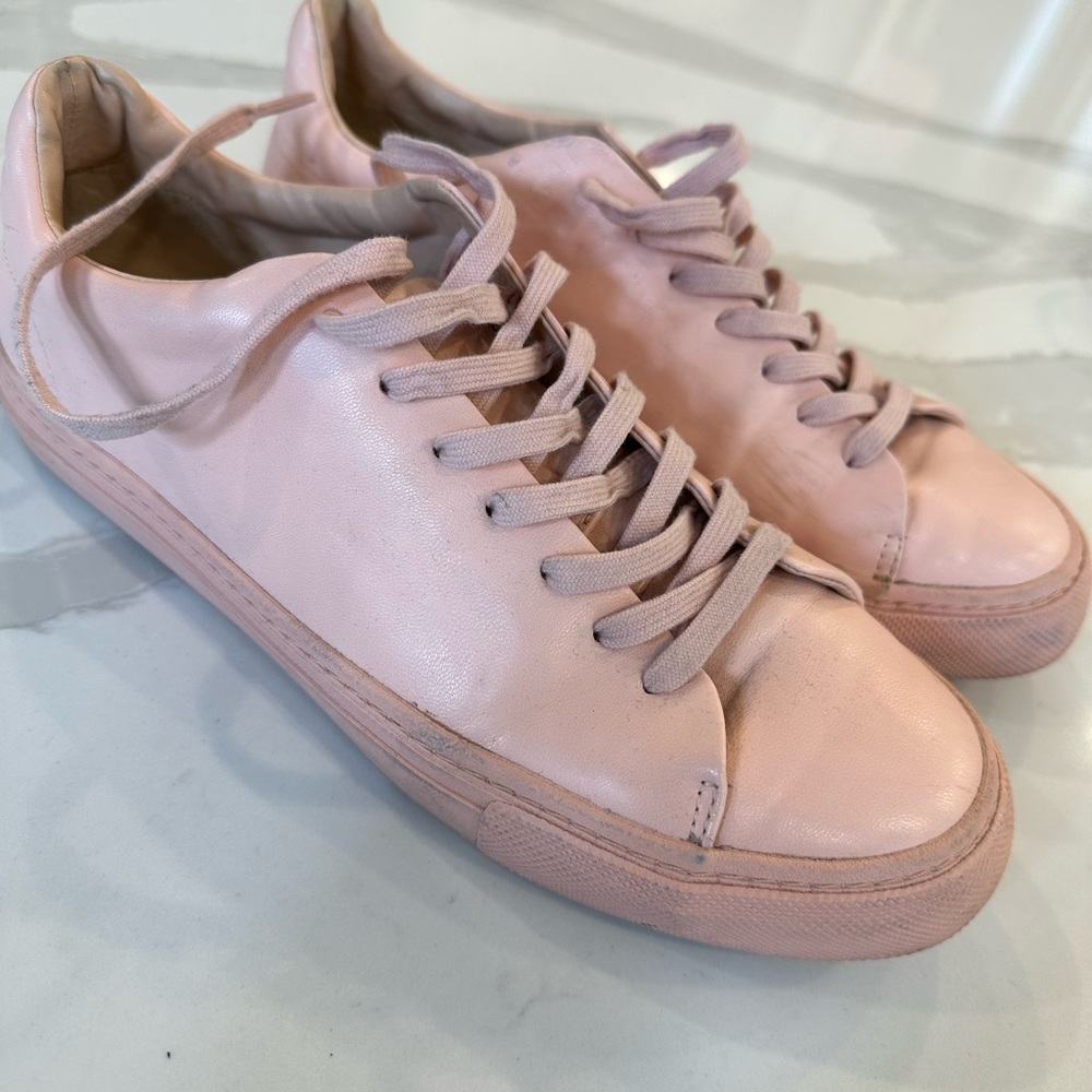 Zara pale pink sneakers - Picture 2 of 7